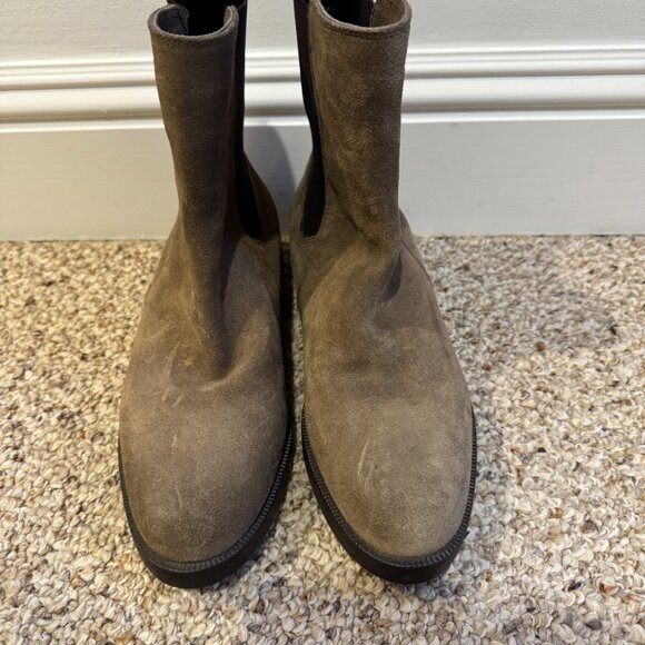 Emanuele Crasto Italian Leather Chelsea Boots - EU 40 / US 9 - Picture 3 of 6